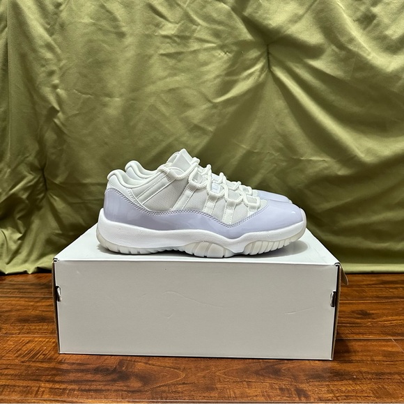 Woman’s Nike Air Jordan 11 Retro Low ‘Pure Violet’ - Picture 3 of 6